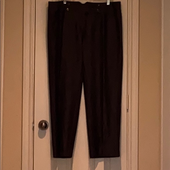 NWOT black, wide-leg pant - Picture 1 of 6